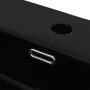Lavabo con orificio para grifo cerámica negro 51,5x38,5x15 cm de vidaXL, Lavabos - Ref: Foro24-142741, Precio: 117,98 €, Desc...