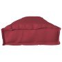 Cojín para palet Rojo vino 200 x 40 x 8 cm Tela Oxford en Decoración | Comprar online en Foru.es