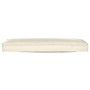 Juego de Cojines para Palets 2 pcs Crema 120 x 40 x 8 cm en Decoración | Comprar online en Foru.es