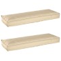 Juego de Cojines para Palets 2 pcs Beige 120 x 40 x 8 cm en Decoración | Comprar online en Foru.es