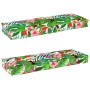 Juego de Cojines para Palets Floral 2 pcs Jungla tropical en Decoración | Comprar online en Foru.es