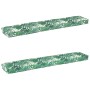 Juego de Cojines para Palets Floral 2 pcs Patrón de hoja en Decoración | Comprar online en Foru.es