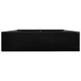 Lavabo rectangular cerámica orificio de grifo negro 60x46 cm de vidaXL, Lavabos - Ref: Foro24-140687, Precio: 85,10 €, Descue...