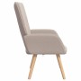 sillón Gris Claro 62 x 67 x 95,5 cm Tela Sherpa en Sillones | Comprar online en Foru.es
