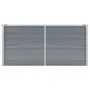 Arriate elevado de jardín acero galvanizado gris 160x40x77 cm de vidaXL, Maceteros y jardineras - Ref: Foro24-44848, Precio: ...