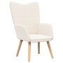 sillón Crema 62 x 67 x 95,5 cm Tela Sherpa en Sillones | Comprar online en Foru.es