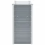 Arriate elevado de jardín acero galvanizado gris 160x40x77 cm de vidaXL, Maceteros y jardineras - Ref: Foro24-44848, Precio: ...