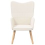 sillón Crema 62 x 67 x 95,5 cm Tela Sherpa en Sillones | Comprar online en Foru.es