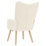 sillón Crema 62 x 67 x 95,5 cm Tela Sherpa en Sillones | Comprar online en Foru.es