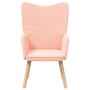 sillón Rosa 62 x 67 x 95,5 cm Tela Sherpa en Sillones | Comprar online en Foru.es