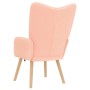 sillón Rosa 62 x 67 x 95,5 cm Tela Sherpa en Sillones | Comprar online en Foru.es