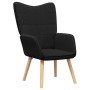 sillón Negro 62 x 67 x 95,5 cm Tela Sherpa en Sillones | Comprar online en Foru.es
