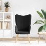 sillón Negro 62 x 67 x 95,5 cm Tela Sherpa en Sillones | Comprar online en Foru.es