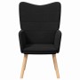 sillón Negro 62 x 67 x 95,5 cm Tela Sherpa en Sillones | Comprar online en Foru.es