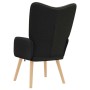 sillón Negro 62 x 67 x 95,5 cm Tela Sherpa en Sillones | Comprar online en Foru.es