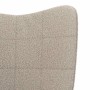 Mecedora Gris Claro Tela Sherpa en Sillones | Comprar online en Foru.es