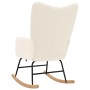 Mecedora Crema Tela Sherpa en Sillones | Comprar online en Foru.es