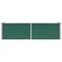 Grünes Gartenbett aus verzinktem Stahl 160x40x45 cm von vidaXL, Töpfe und Pflanzgefäße - Ref: Foro24-44851, Preis: 39,03 €, R...