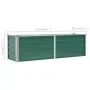 Grünes Gartenbett aus verzinktem Stahl 160x40x45 cm von vidaXL, Töpfe und Pflanzgefäße - Ref: Foro24-44851, Preis: 39,03 €, R...