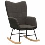 Mecedora Gris oscuro Tela Sherpa en Sillones | Comprar online en Foru.es