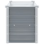 Arriate de jardín de acero galvanizado gris 100x40x45 cm de vidaXL, Maceteros y jardineras - Ref: Foro24-44854, Precio: 41,48...