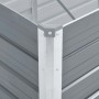 Arriate de jardín de acero galvanizado gris 100x40x45 cm de vidaXL, Maceteros y jardineras - Ref: Foro24-44854, Precio: 41,48...