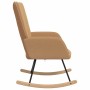 Mecedora Beige Tela Sherpa en Sillones | Comprar online en Foru.es