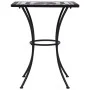 Mesa bistró de mosaico cerámica negro y blanco 60 cm de vidaXL, Mesas de jardín - Ref: Foro24-46707, Precio: 101,80 €, Descue...