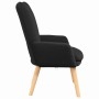 sillón Negro 63 x 67 x 94 cm Tela Sherpa en Sillones | Comprar online en Foru.es