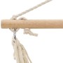 Hamaca Silla 100 x 80 cm Algodón Marrón de vidaXL, Hamacas - Ref: Foro24-40354, Precio: 32,88 €, Descuento: %