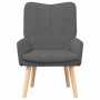 sillón Gris oscuro 63 x 67 x 94 cm tela en Sillones | Comprar online en Foru.es
