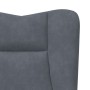 sillón Gris oscuro 63 x 67 x 94 cm Terciopelo en Sillones | Comprar online en Foru.es