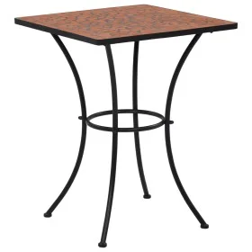 Mesa de mosaico para cafetería cerámica terracota 60 cm de vidaXL, Mesas de jardín - Ref: Foro24-46705, Precio: 109,08 €, Des...