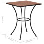 Mesa de mosaico para cafetería cerámica terracota 60 cm de vidaXL, Mesas de jardín - Ref: Foro24-46705, Precio: 111,84 €, Des...