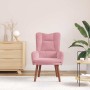 sillón Rosa 63 x 67 x 94 cm Terciopelo en Sillones | Comprar online en Foru.es