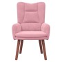 sillón Rosa 63 x 67 x 94 cm Terciopelo en Sillones | Comprar online en Foru.es