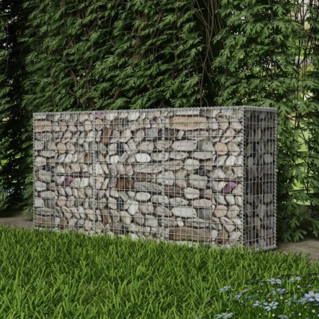 Cesta de muro de gaviones acero galvanizado 200x50x100 cm de vidaXL, Paneles de vallas - Ref: Foro24-142552, Precio: 94,32 €,...