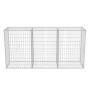 Cesta de muro de gaviones acero galvanizado 200x50x100 cm de vidaXL, Paneles de vallas - Ref: Foro24-142552, Precio: 94,32 €,...