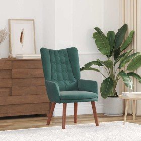 sillón Verde oscuro 63 x 67 x 94 cm Terciopelo en Sillones | Comprar online en Foru.es