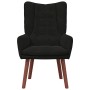 sillón Negro 63 x 67 x 94 cm Terciopelo en Sillones | Comprar online en Foru.es