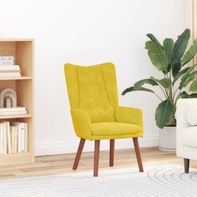 sillón Amarillo 63 x 67 x 94 cm Terciopelo en Sillones | Comprar online en Foru.es