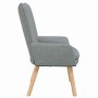 sillón Gris Claro 63 x 67 x 94 cm tela en Sillones | Comprar online en Foru.es