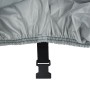 Cubierta De Barco Funda De Barco Gris Largo 610-671 cm Ancho 254 Cm de vidaXL, Cubiertas para almacenamiento de barcas - Ref:...