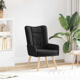 sillón Negro 63 x 67 x 94 cm tela en Sillones | Comprar online en Foru.es
