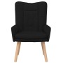 sillón Negro 63 x 67 x 94 cm tela en Sillones | Comprar online en Foru.es