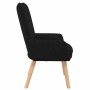 sillón Negro 63 x 67 x 94 cm tela en Sillones | Comprar online en Foru.es