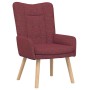 sillón Rojo vino 63 x 67 x 94 cm tela en Sillones | Comprar online en Foru.es