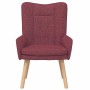 sillón Rojo vino 63 x 67 x 94 cm tela en Sillones | Comprar online en Foru.es