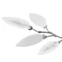 Ceiling lamp with crystal arms leaves white purple E14 by vidaXL, ceiling lights - Ref: Foro24-240980, Price: 32,29 €, Discou...