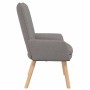 sillón Taupé 63 x 67 x 94 cm tela en Sillones | Comprar online en Foru.es
